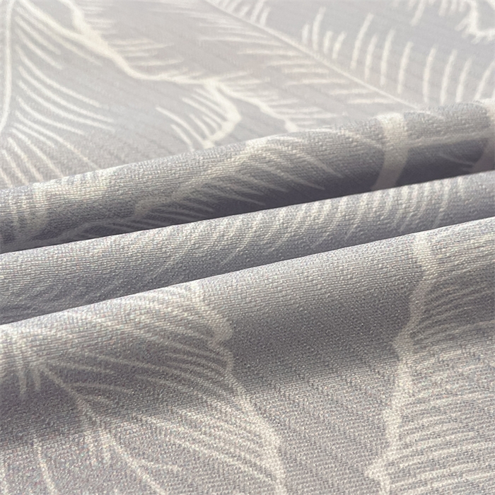 91家纺网 家纺一手货源 找家纺 星座家纺 2025新款斜纹提花凉感丝凉席床单款三件套 叶之语-灰