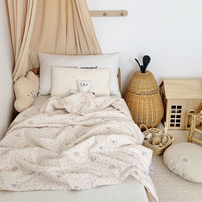 91家纺网 家纺一手货源 找家纺 （总）BOSS 2025新款天丝棉大豆夏凉被儿童夏被幼儿园中大童空调被