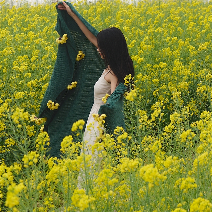 91家纺网 家纺一手货源 找家纺 （总）暖绵绵2025新款花束毯子维蒂最低零售价168元