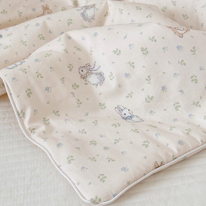 91家纺网 家纺一手货源 找家纺 BOSS 2025新款天丝棉大豆夏凉被夏被空调被儿童盖毯 彼得兔