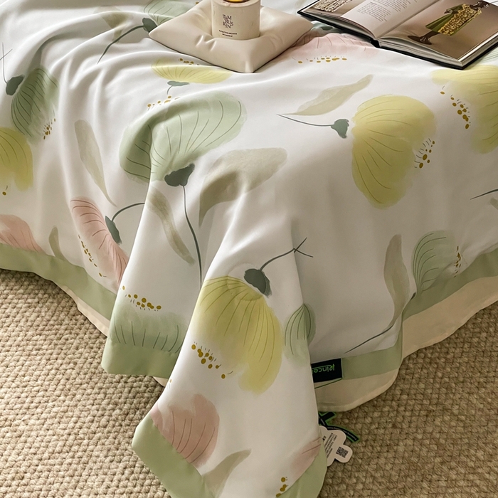 91家纺网 家纺一手货源 找家纺 顾里2025新款天丝莱赛尔夏被 娇韵