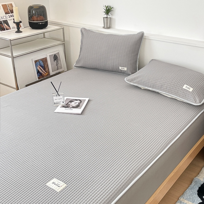 91家纺网 家纺一手货源 找家纺 （总）吉象2025新款A类床笠款软凉席