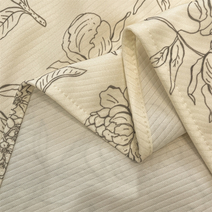 91家纺网 家纺一手货源 找家纺 （总）星座家纺 2025新款斜纹提花凉感丝凉席床单款三件套