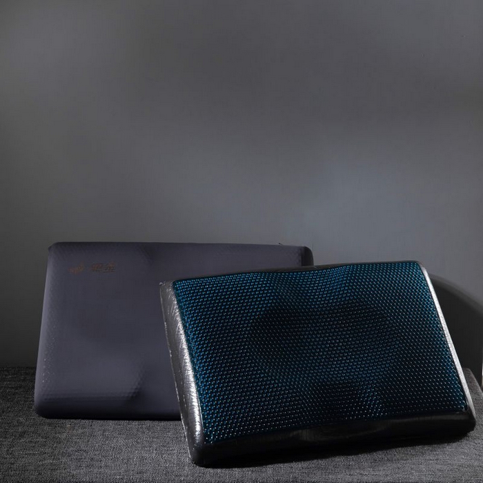 91家纺网 家纺一手货源 找家纺 （总）帛茗轩家居 2025新款黑金悬浮凝胶枕枕头枕芯