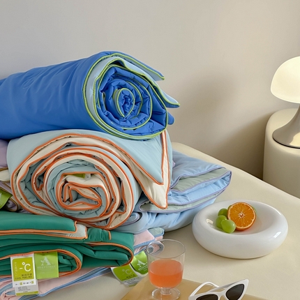 91家纺网 家纺一手货源 找家纺 （总）顾里2025新款冰皮抗菌凉感被