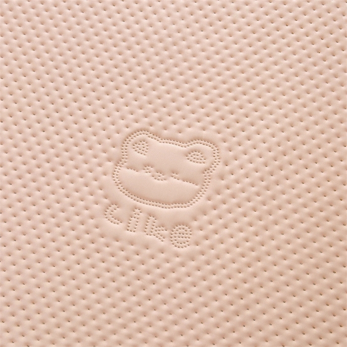 91家纺网 家纺一手货源 找家纺 慕木2025新款A类凉感丝小冰熊云母冰丝凉席床笠夏被系列  小冰熊-樱花粉床席