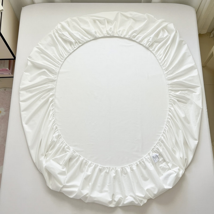 91家纺网 家纺一手货源 找家纺 泽西2025新品全棉卡通床笠 幸运猫-露白