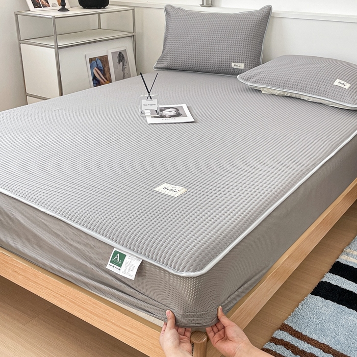 91家纺网 家纺一手货源 找家纺 （总）吉象2025新款A类床笠款软凉席