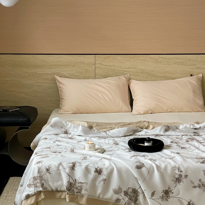 91家纺网 家纺一手货源 找家纺 顾里2025新款天丝莱赛尔夏被 罗曼