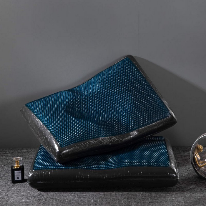 91家纺网 家纺一手货源 找家纺 （总）帛茗轩家居 2025新款黑金悬浮凝胶枕枕头枕芯