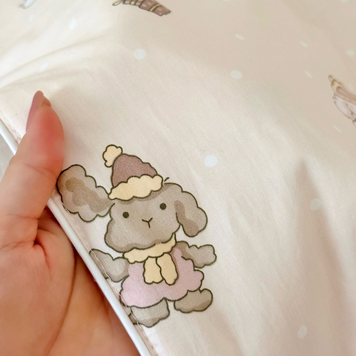 91家纺网 家纺一手货源 找家纺 BOSS 2025新款天丝棉大豆夏凉被夏被空调被儿童盖毯 布偶熊米