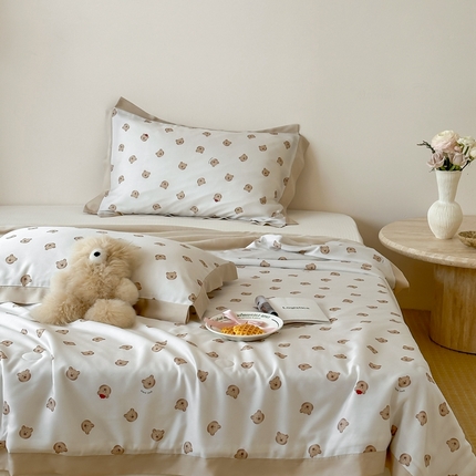 顾里2025新款天丝莱赛尔夏被 小小熊