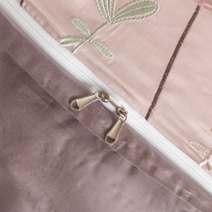 91家纺网 家纺一手货源 找家纺 618家纺 2025新款60S100支进口兰精天丝四件套-初夏 天丝初夏粉豆沙