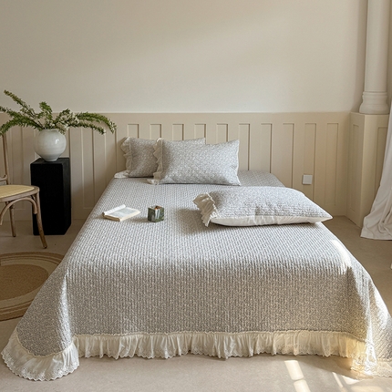 91家纺网 家纺一手货源 找家纺 （总）麦伦家居 2025新款60s单层纱全棉床盖