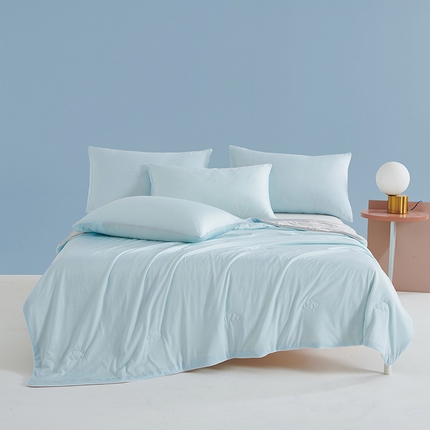 91家纺网 家纺一手货源 找家纺 （总）好尚居 2025新款130g凉感丝面料A类母婴级夏凉被被子被芯