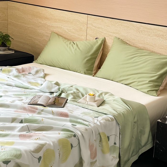 91家纺网 家纺一手货源 找家纺 顾里2025新款天丝莱赛尔夏被 娇韵