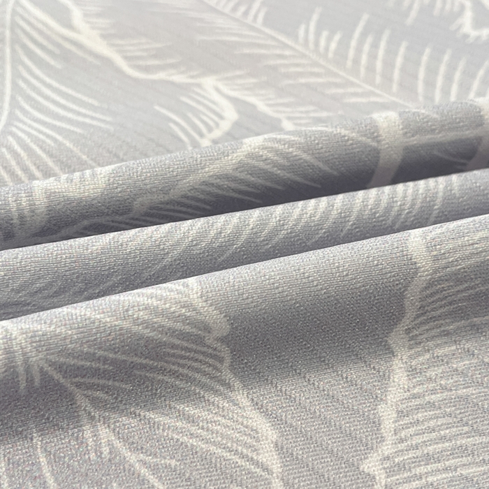 91家纺网 家纺一手货源 找家纺 星座家纺 2025新款斜纹提花凉感丝凉席床笠款三件套 床笠-叶之语-灰