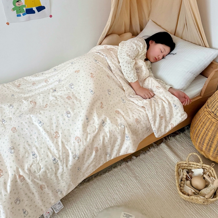 91家纺网 家纺一手货源 找家纺 （总）BOSS 2025新款天丝棉大豆夏凉被儿童夏被幼儿园中大童空调被