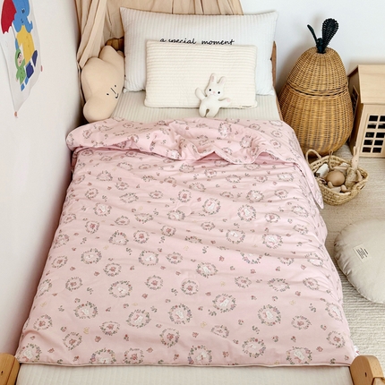 91家纺网 家纺一手货源 找家纺 （总）BOSS 2025新款天丝棉大豆夏凉被儿童夏被幼儿园中大童空调被