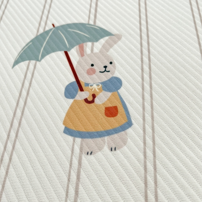 91家纺网 家纺一手货源 找家纺 星座家纺 2025新款斜纹提花凉感丝凉席床笠款三件套 床笠-悠悠小元