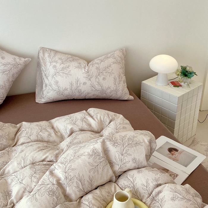 91家纺网 家纺一手货源 找家纺 于果 2025新款全棉双层纱四件套第四批 可蒂