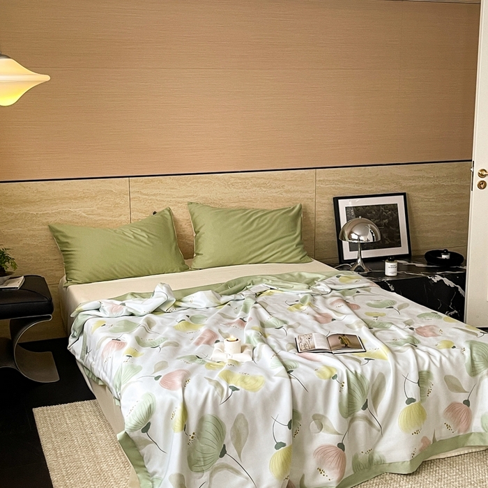 91家纺网 家纺一手货源 找家纺 顾里2025新款天丝莱赛尔夏被 娇韵