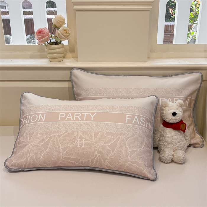 91家纺网 家纺一手货源 找家纺 星座家纺 2025新款斜纹提花凉感丝凉席床单款三件套 叶之语-奶咖