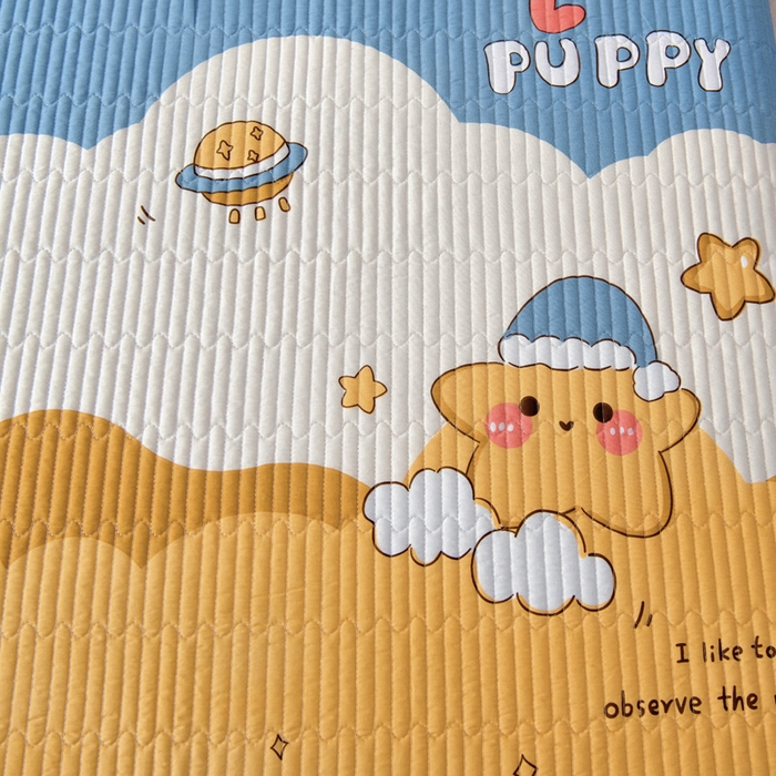 91家纺网 家纺一手货源 找家纺 情煊家纺 2025新款双面全棉床盖夹棉床盖三件套