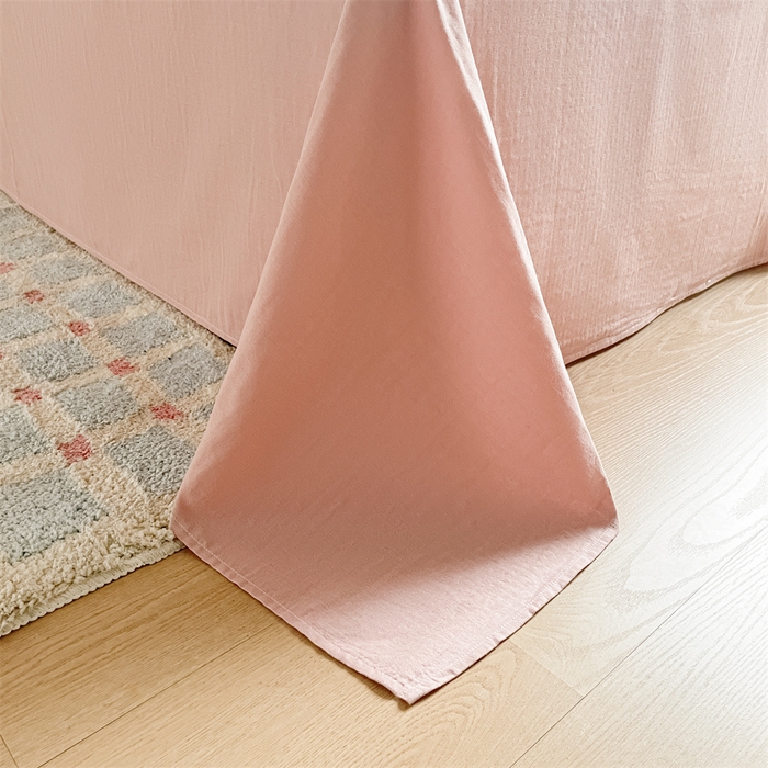 91家纺网 家纺一手货源 找家纺 （总）如约 2025新款A类全棉双层纱四件套