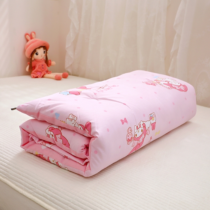 91家纺网 家纺一手货源 找家纺 八零年代 2024新款三丽鸥睡袋儿童一体防踢被 纯棉四季款