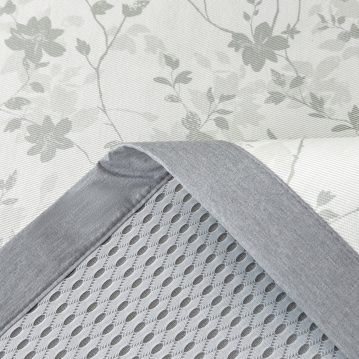 91家纺网 家纺一手货源 找家纺 倾慕家纺 2025年新款600D丝滑冰丝凉席-床席款 花点点绿