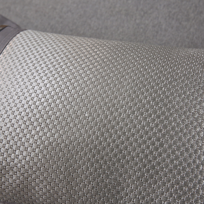 91家纺网 家纺一手货源 找家纺 梦叶草 2025新款全荞麦壳枕头夏季冰丝藤席枕芯冰藤荞麦枕竹面凉席枕头 直角冰藤荞麦枕-银色