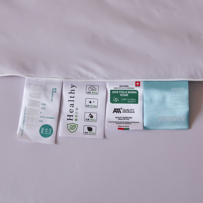 91家纺网 家纺一手货源 找家纺 （总）圣梦莱羽绒家纺 2025春夏新款A类锦氨凉感丝高克重冰丝夏凉被亲肤丝绸被芯（凡质量问题由商家承担）