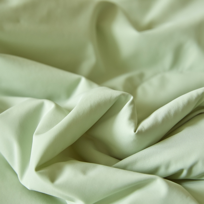 91家纺网 家纺一手货源 找家纺 圣梦莱羽绒家纺 2025春夏新款A类锦氨凉感丝高克重冰丝夏凉被亲肤丝绸被芯 奶油薄荷绿