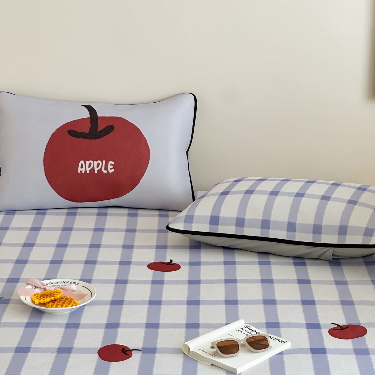 91家纺网 家纺一手货源 找家纺 三味舒屋 2025新款小清新设计师款印花冰藤席凉席席子 果然多 床席