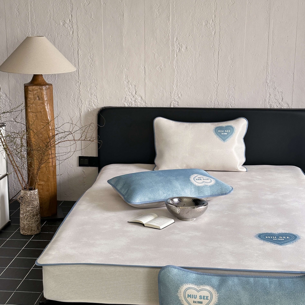 91家纺网 家纺一手货源 找家纺 （总）三味舒屋 2025新款仲夏手札时尚印花冰藤凉席席子