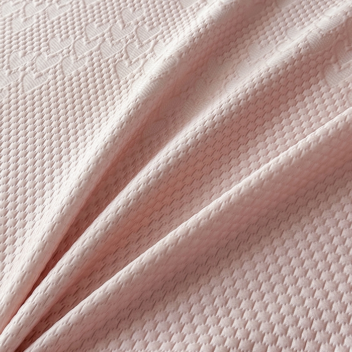 91家纺网 家纺一手货源 找家纺 爱洛家纺 2025新款A类冰丝豆豆凉席-爱心 爱心床垫~粉玉