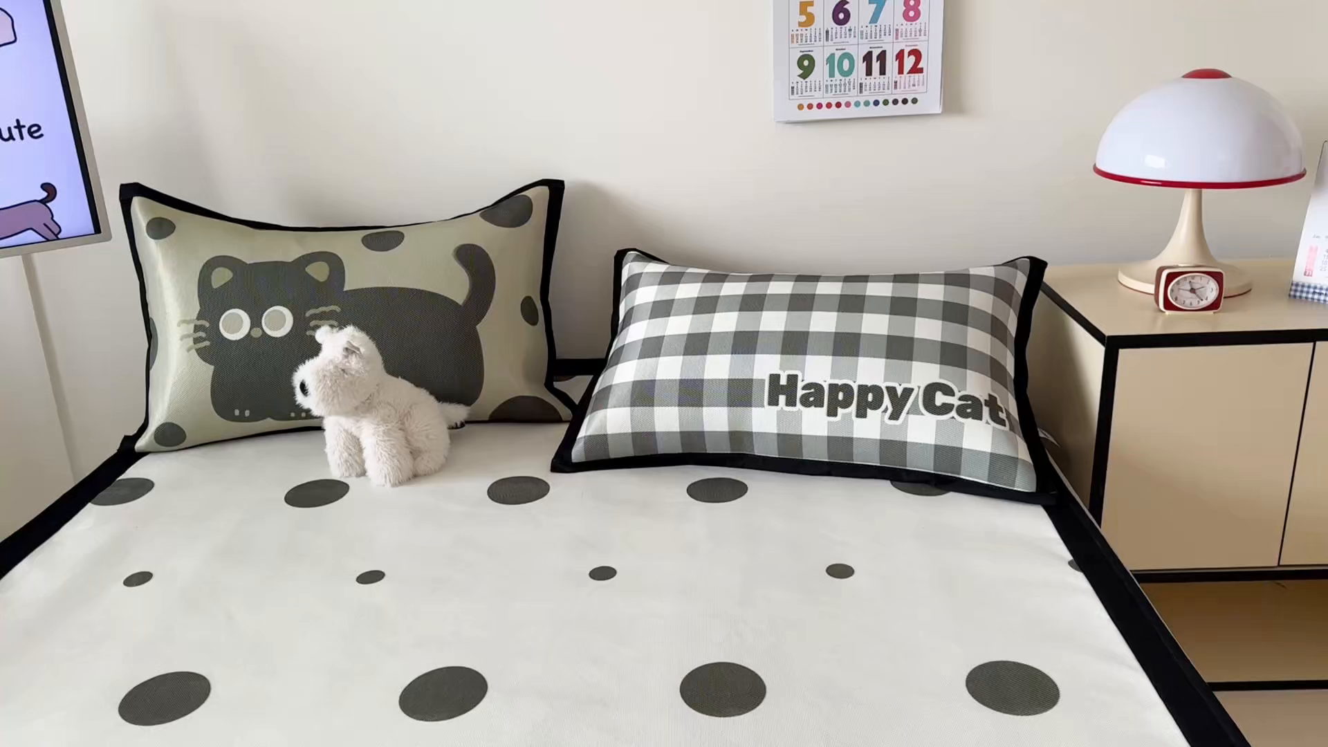 91家纺网 家纺一手货源 找家纺 （总）安哆啦家纺 2025新款A类印花冰藤凉席简约条格系列凉席席子