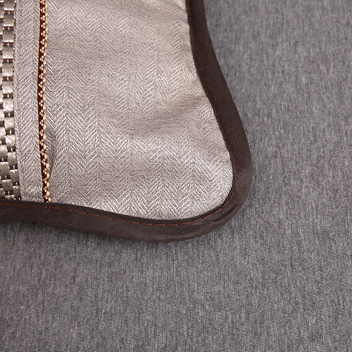 91家纺网 家纺一手货源 找家纺 纽乐家纺 2025新款全荞麦壳枕头夏季冰丝藤席枕芯冰藤荞麦枕竹面凉席枕头 圆角冰藤荞麦枕-米色