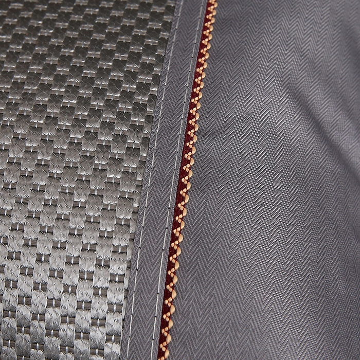 91家纺网 家纺一手货源 找家纺 纽乐家纺 2025新款全荞麦壳枕头夏季冰丝藤席枕芯冰藤荞麦枕竹面凉席枕头 圆角冰藤荞麦枕-银色