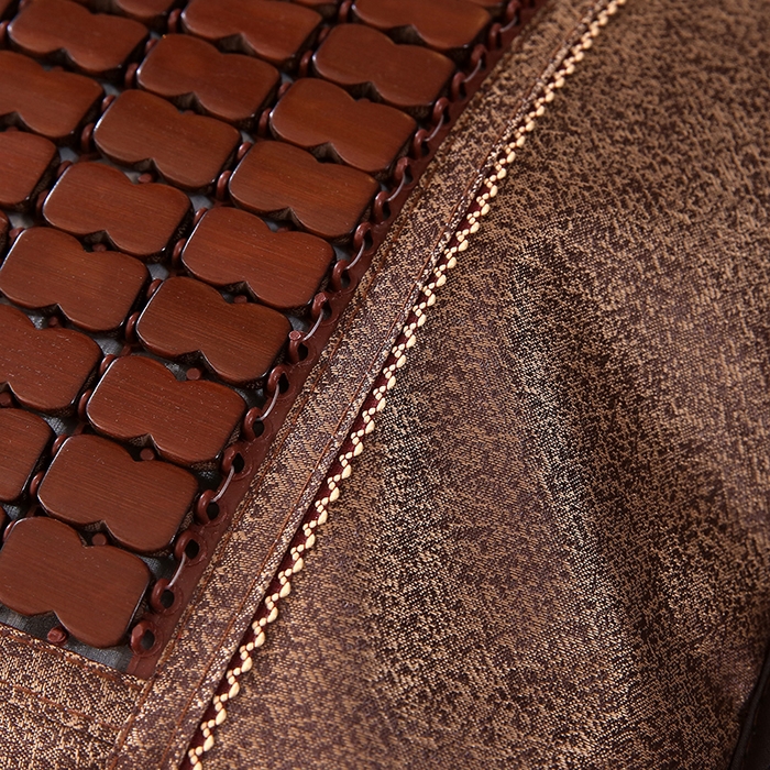 91家纺网 家纺一手货源 找家纺 纽乐家纺 2025新款全荞麦壳枕头夏季冰丝藤席枕芯冰藤荞麦枕竹面凉席枕头 圆角麻将荞麦枕-咖色