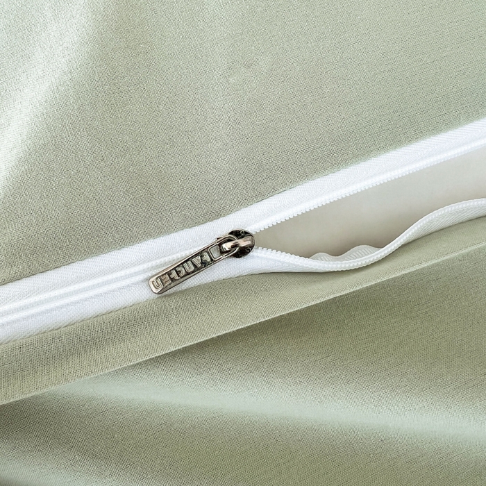 91家纺网 家纺一手货源 找家纺 涵宸家纺 2025新款A类全棉双层纱荷叶花边四件套 花边-橘子花