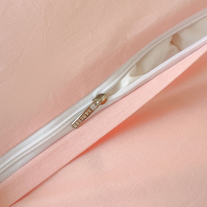 91家纺网 家纺一手货源 找家纺 涵宸家纺 2025新款A类全棉双层纱荷叶花边四件套 花边-甜酷豹纹