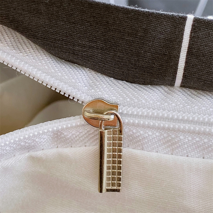 91家纺网 家纺一手货源 找家纺 宝齐莱家纺 2025新款13376全棉纯棉活性印花四件套 黑白格