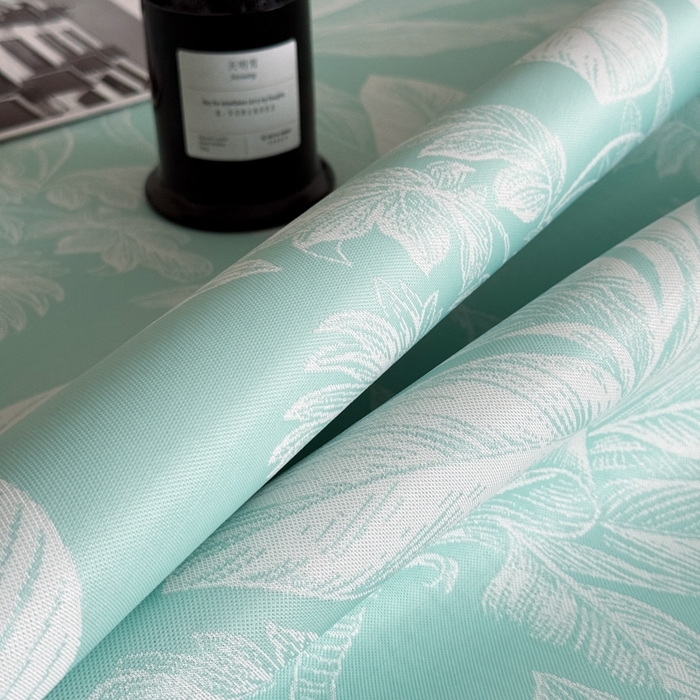 91家纺网 家纺一手货源 找家纺 九花鹿 2025新款A类PE凉感提花冰丝凉席软凉席可水洗可机洗 盆栽（青绿）