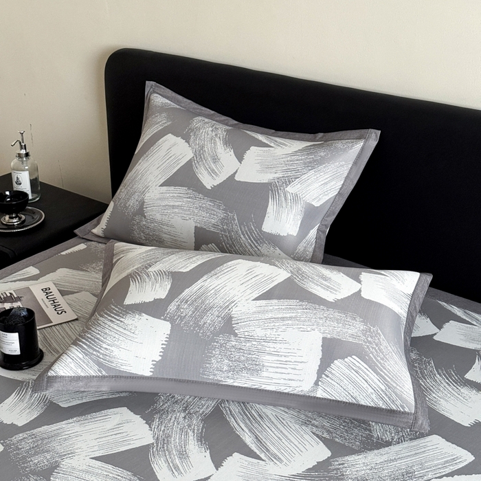 91家纺网 家纺一手货源 找家纺 九花鹿 2025新款A类PE凉感提花冰丝凉席软凉席可水洗可机洗 速写（高级灰）