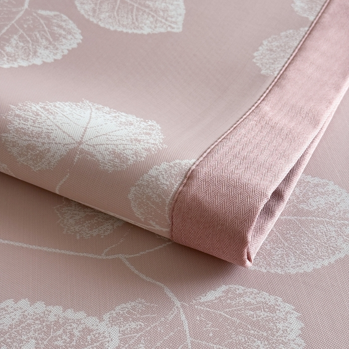 91家纺网 家纺一手货源 找家纺 九花鹿 2025新款A类PE凉感提花冰丝凉席软凉席可水洗可机洗 叶语（樱花粉)