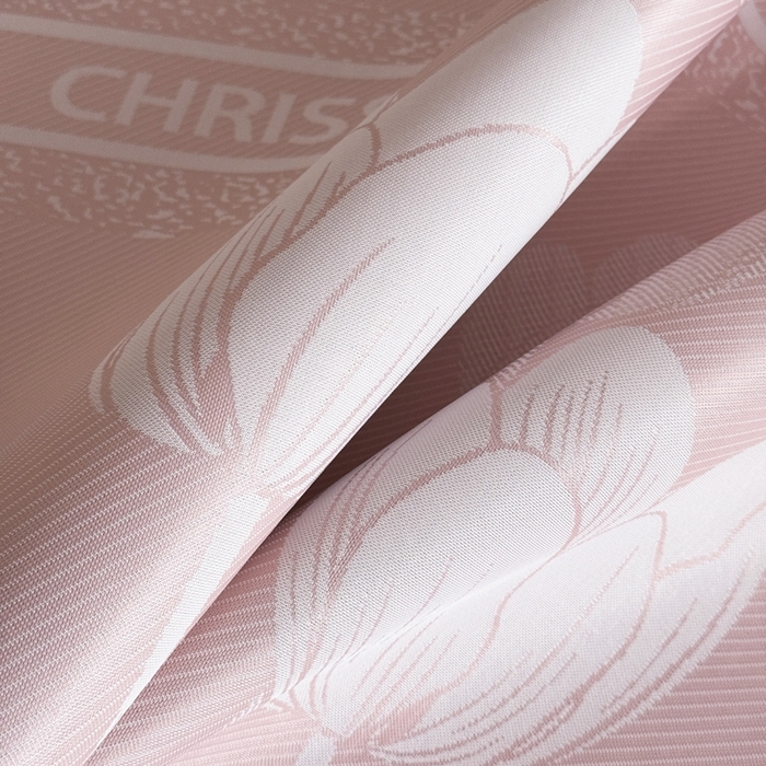 91家纺网 家纺一手货源 找家纺 九花鹿 2025新款A类PE凉感提花冰丝凉席软凉席可水洗可机洗 郁金香（浅粉）