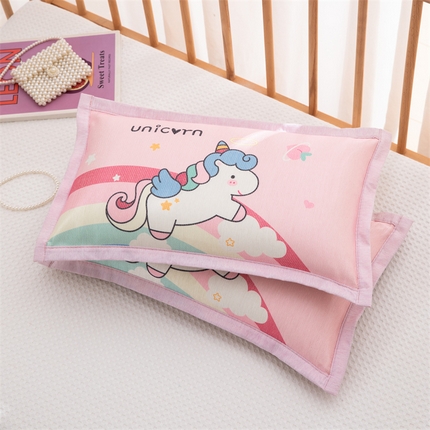 91家纺网 家纺一手货源 找家纺 （总）织布人 2025新款荞麦枕冰丝夏凉枕卡通儿童学生枕宝宝防出汗幼儿园午睡枕