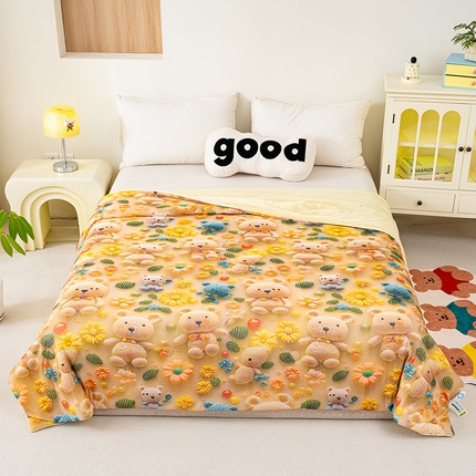 91家纺网 家纺一手货源 找家纺 （总）圣尔雅家纺 2025新款5D立体夏被被子被芯